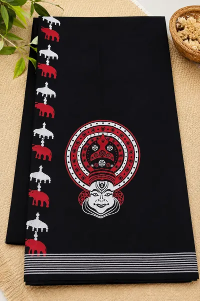 Traditional Cotton Dhoti - Dhoti6