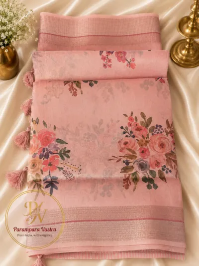 Linen Saree - SEEYA05