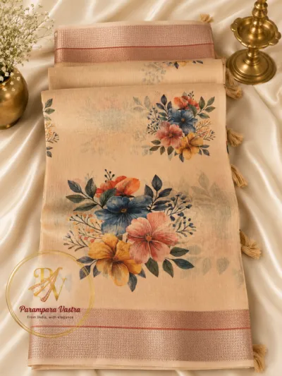 Linen Saree - SEEYA03
