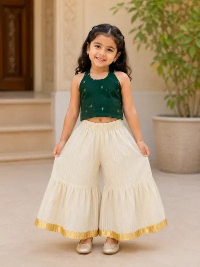 3 Year Girl Palazo Set - G002