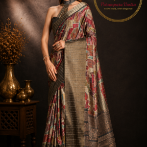 Handloom Silk Saree - HANDI02