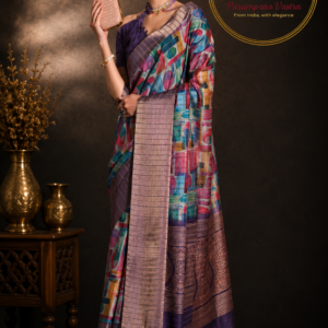 Handloom Silk Saree - HANDI03