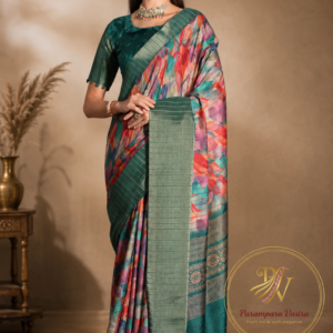 Handloom Silk Saree - HANDI05