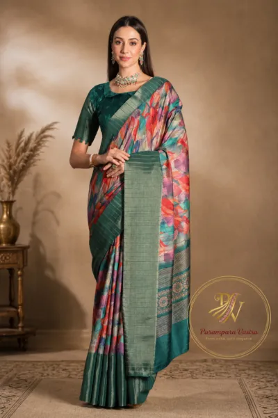 Handloom Silk Saree - HANDI05