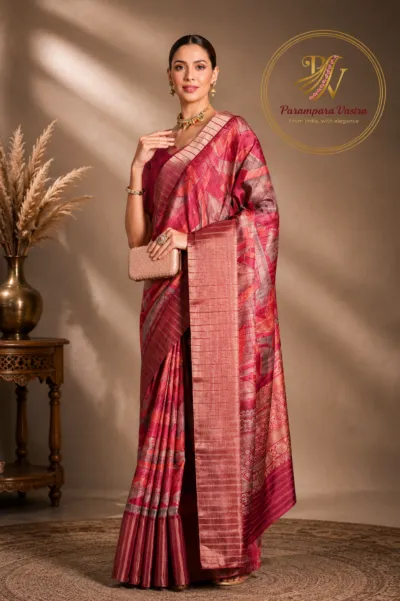 Handloom Silk Saree - HANDI08