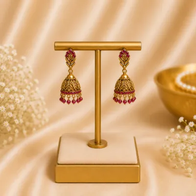 Traditional Jumka Earrings - JUM006