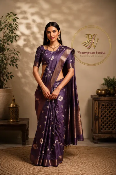 Handloom Silk Saree - KOLA02