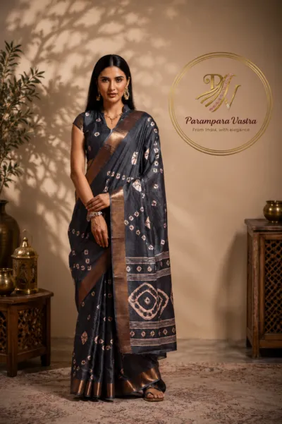 Handloom Silk Saree - KOLA04