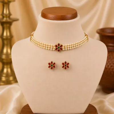 Traditional Necklace Set - NEC014