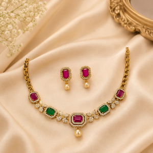 Traditional Necklace Set - NEC022
