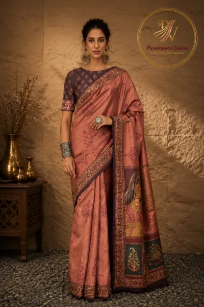 Tussar Silk Saree - SHYRANA02