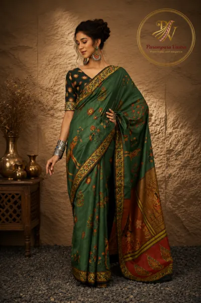 Tussar Silk Saree - SHYRANA03