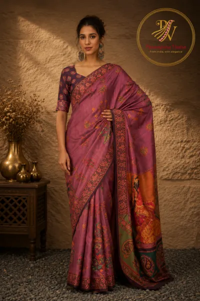 Tussar Silk Saree - SHYRANA05
