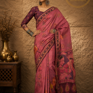Tussar Silk Saree - SHYRANA06