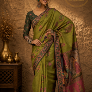Tussar Silk Saree - SHYRANA08