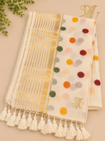 Premium Mul Cotton Saree - Mul03