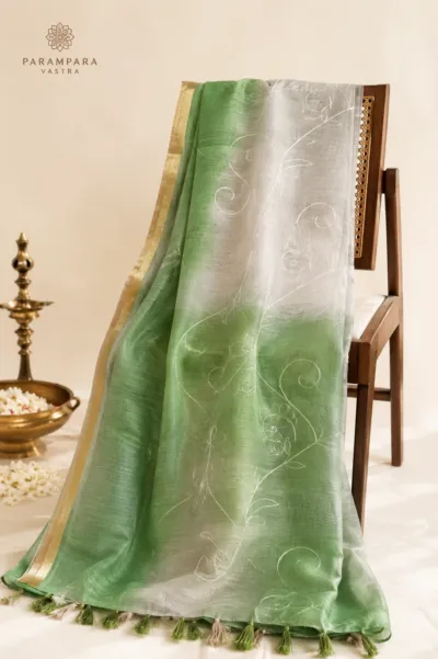 Linen Saree - Linen01